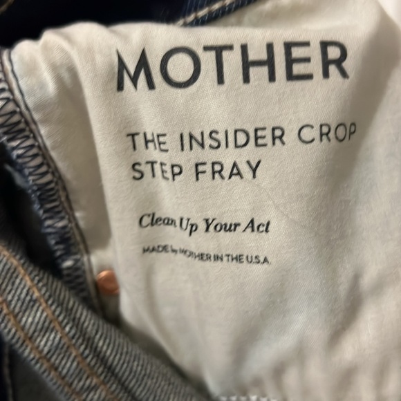 Size 28 dark MOTHER denim, BNWOT. - Picture 4 of 4